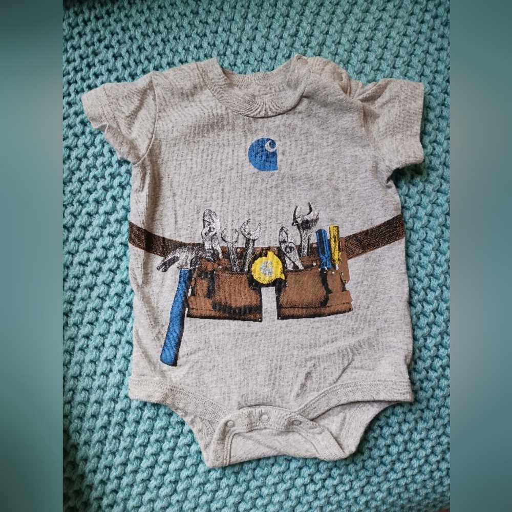 Carhartt Gray 3M Infant Apparel